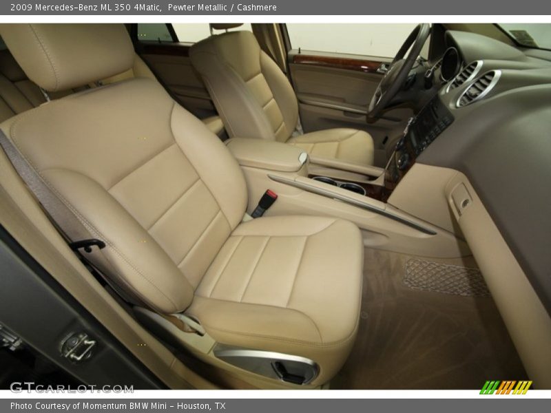 Pewter Metallic / Cashmere 2009 Mercedes-Benz ML 350 4Matic