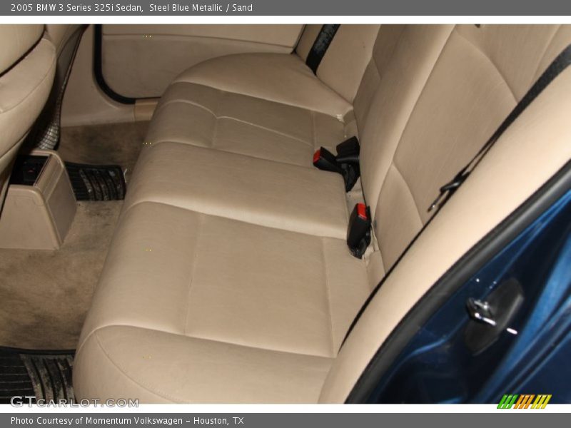 Steel Blue Metallic / Sand 2005 BMW 3 Series 325i Sedan