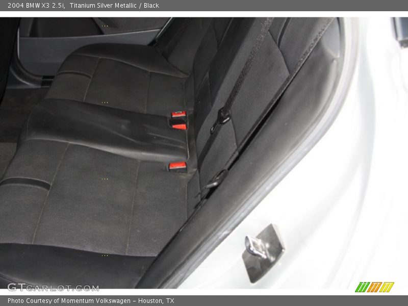 Titanium Silver Metallic / Black 2004 BMW X3 2.5i