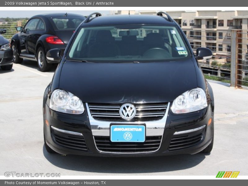 Black Uni / Anthracite 2009 Volkswagen Jetta S SportWagen