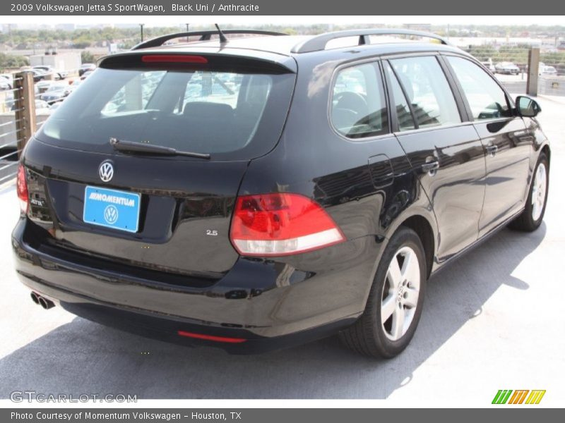 Black Uni / Anthracite 2009 Volkswagen Jetta S SportWagen