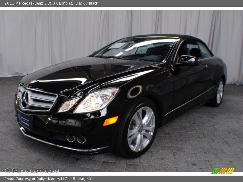 Front 3/4 View of 2011 E 350 Cabriolet