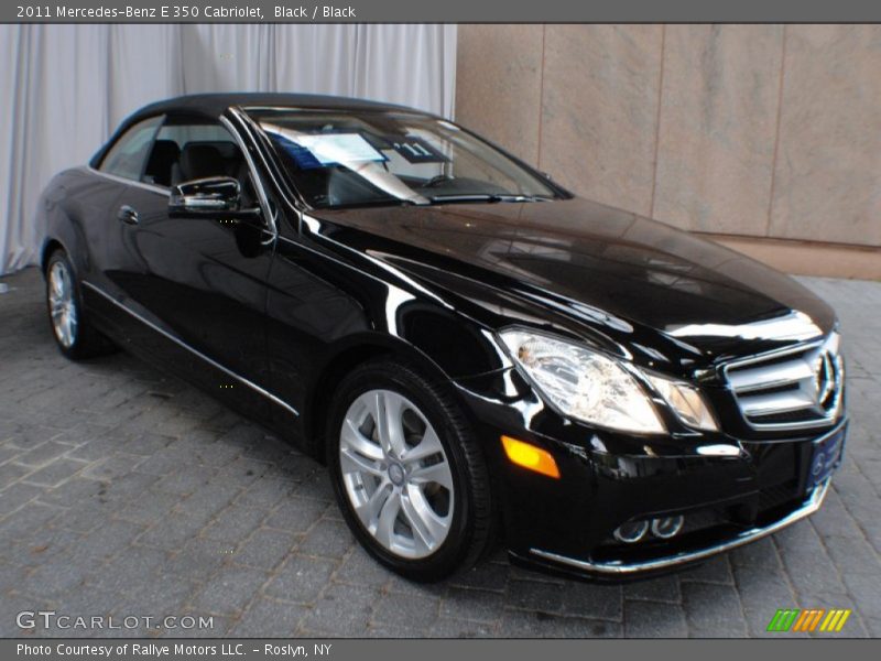Front 3/4 View of 2011 E 350 Cabriolet