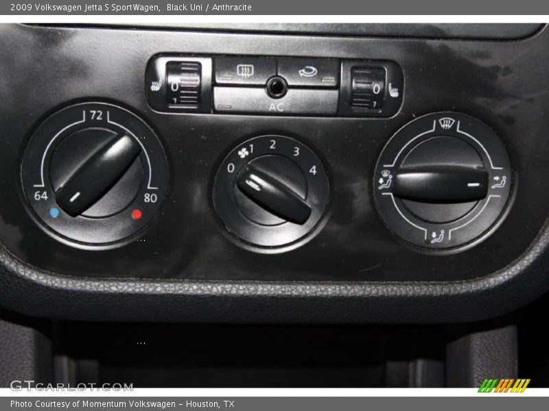 Black Uni / Anthracite 2009 Volkswagen Jetta S SportWagen