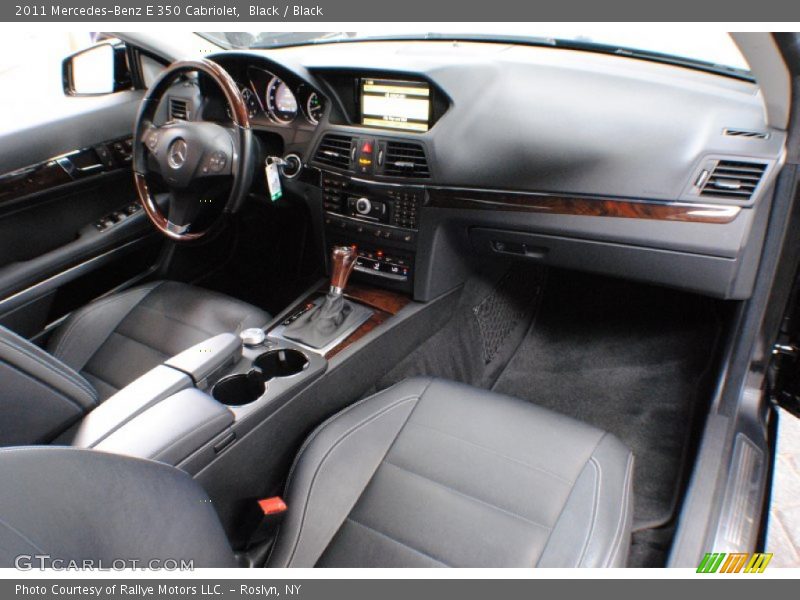  2011 E 350 Cabriolet Black Interior