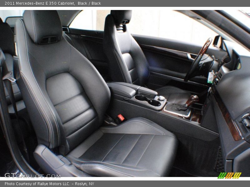 Front Seat of 2011 E 350 Cabriolet