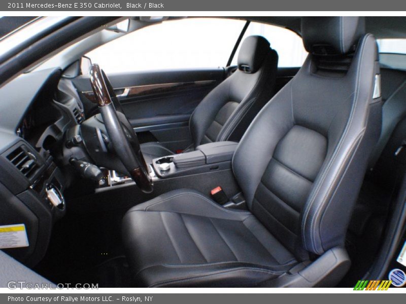 Front Seat of 2011 E 350 Cabriolet