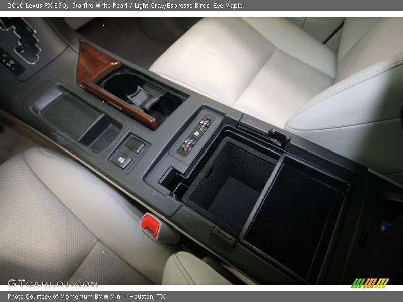 Starfire White Pearl / Light Gray/Espresso Birds-Eye Maple 2010 Lexus RX 350