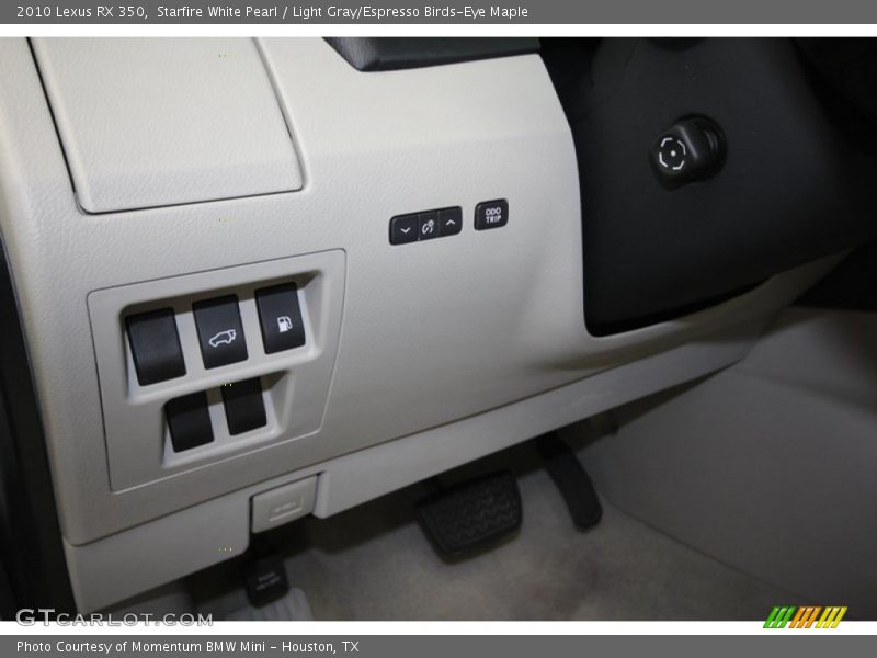 Starfire White Pearl / Light Gray/Espresso Birds-Eye Maple 2010 Lexus RX 350