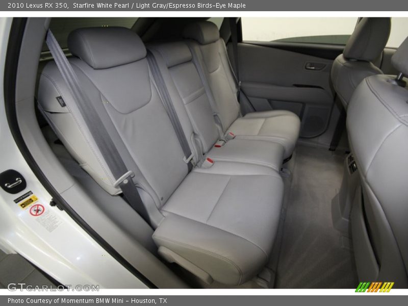 Starfire White Pearl / Light Gray/Espresso Birds-Eye Maple 2010 Lexus RX 350