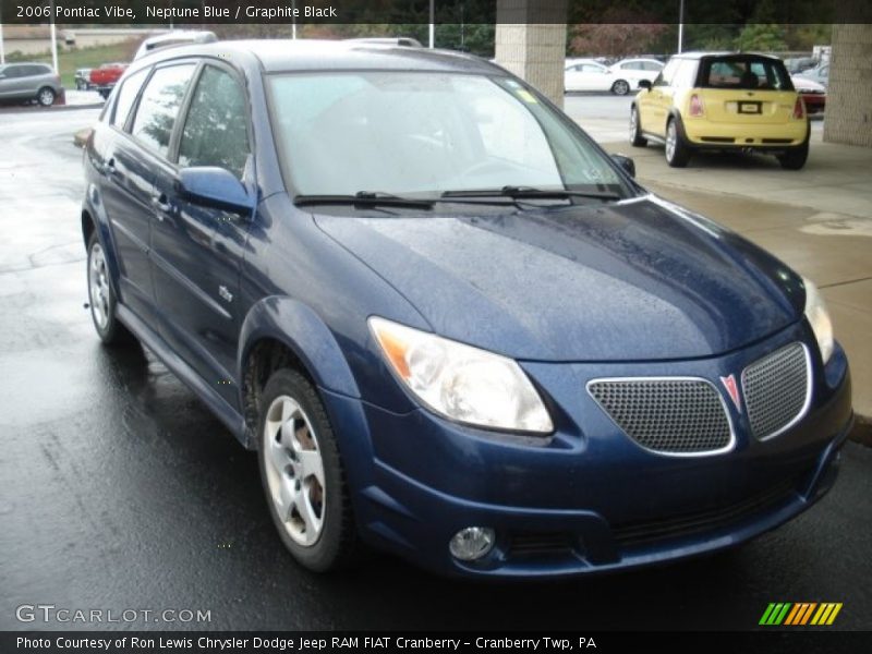 Neptune Blue / Graphite Black 2006 Pontiac Vibe