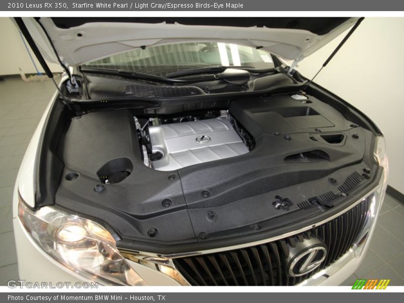 Starfire White Pearl / Light Gray/Espresso Birds-Eye Maple 2010 Lexus RX 350