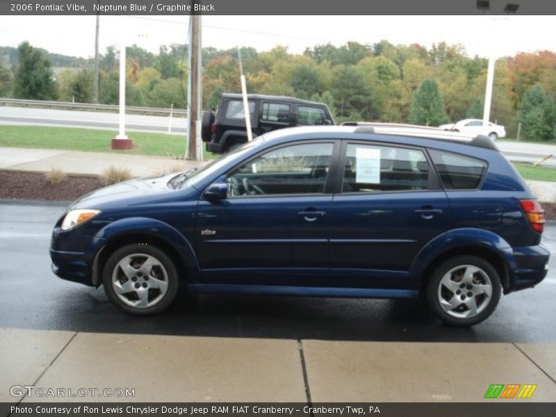 Neptune Blue / Graphite Black 2006 Pontiac Vibe