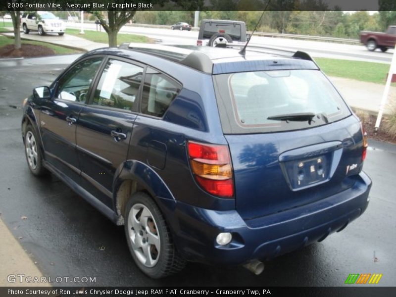 Neptune Blue / Graphite Black 2006 Pontiac Vibe