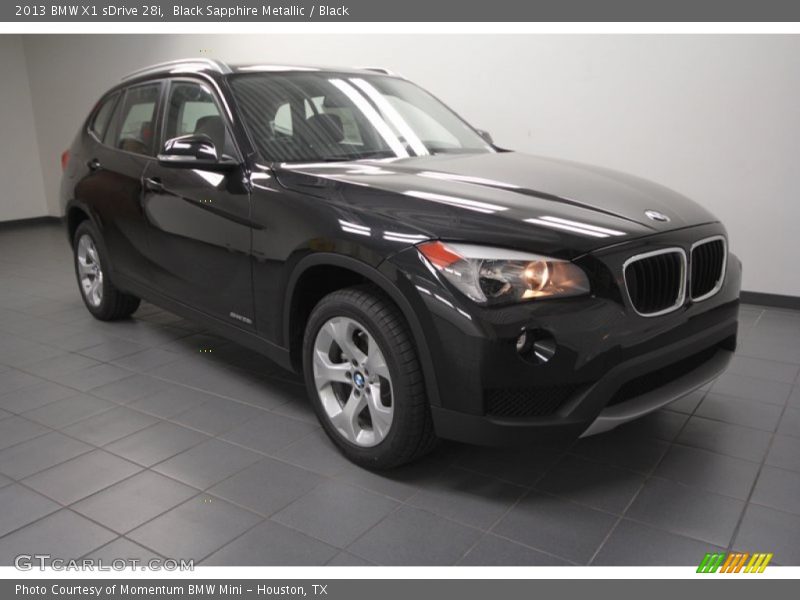 Black Sapphire Metallic / Black 2013 BMW X1 sDrive 28i