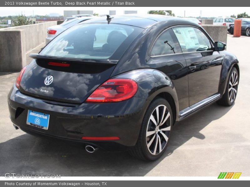 Deep Black Pearl Metallic / Titan Black 2013 Volkswagen Beetle Turbo
