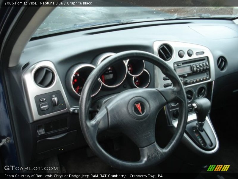 Neptune Blue / Graphite Black 2006 Pontiac Vibe