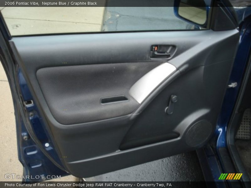 Neptune Blue / Graphite Black 2006 Pontiac Vibe