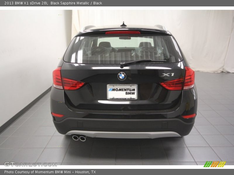 Black Sapphire Metallic / Black 2013 BMW X1 sDrive 28i