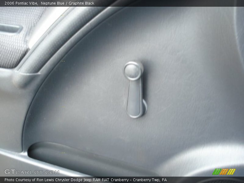 Neptune Blue / Graphite Black 2006 Pontiac Vibe