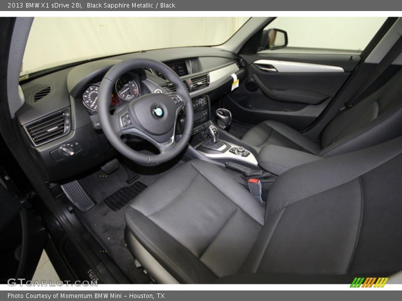 Black Sapphire Metallic / Black 2013 BMW X1 sDrive 28i