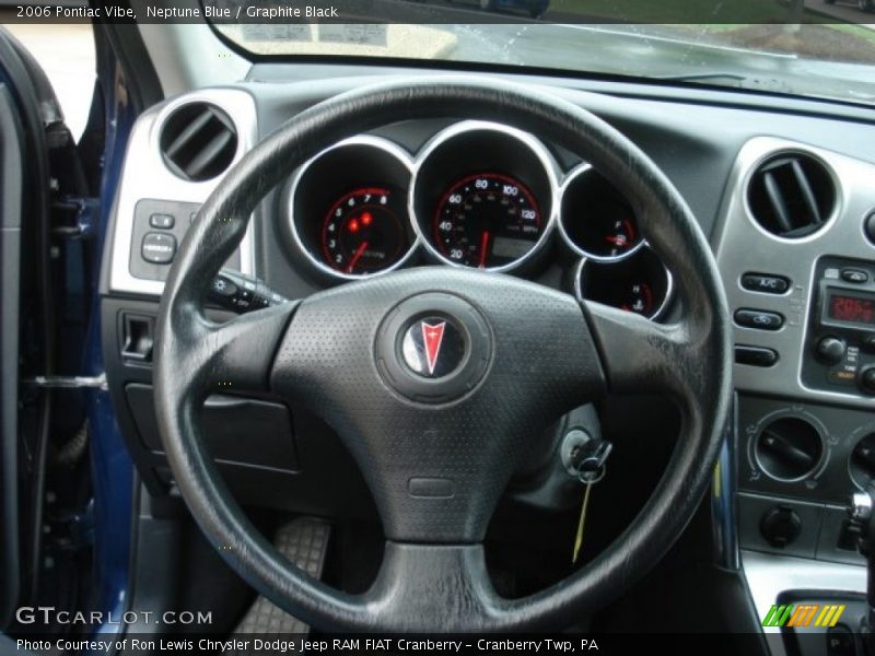 Neptune Blue / Graphite Black 2006 Pontiac Vibe