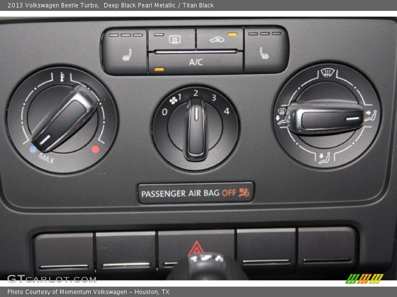Controls of 2013 Beetle Turbo