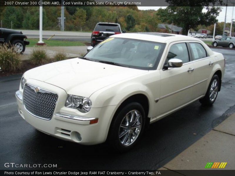 Cool Vanilla / Dark Slate Gray/Light Graystone 2007 Chrysler 300 C HEMI AWD