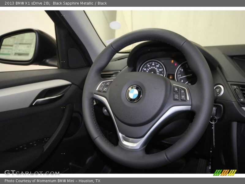 Black Sapphire Metallic / Black 2013 BMW X1 sDrive 28i
