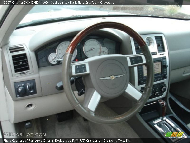 Cool Vanilla / Dark Slate Gray/Light Graystone 2007 Chrysler 300 C HEMI AWD