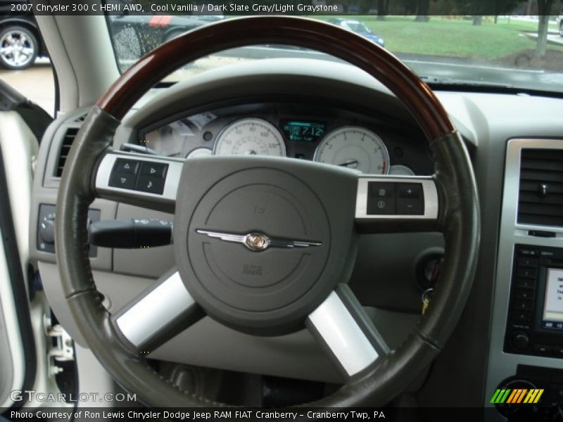 Cool Vanilla / Dark Slate Gray/Light Graystone 2007 Chrysler 300 C HEMI AWD