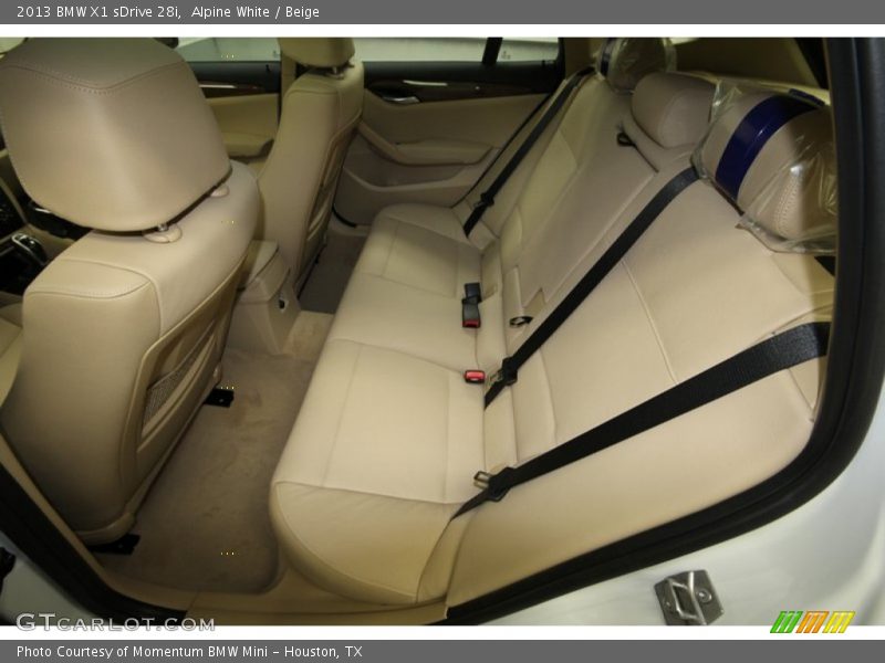 Alpine White / Beige 2013 BMW X1 sDrive 28i