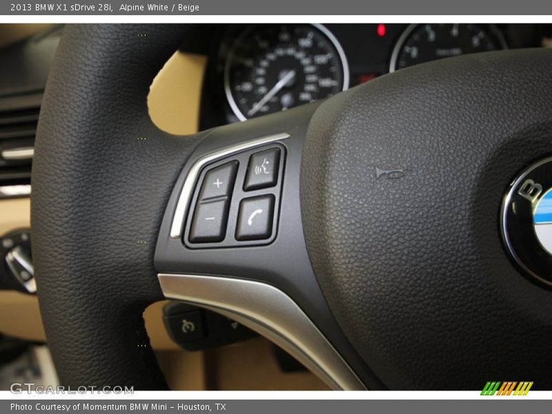 Alpine White / Beige 2013 BMW X1 sDrive 28i