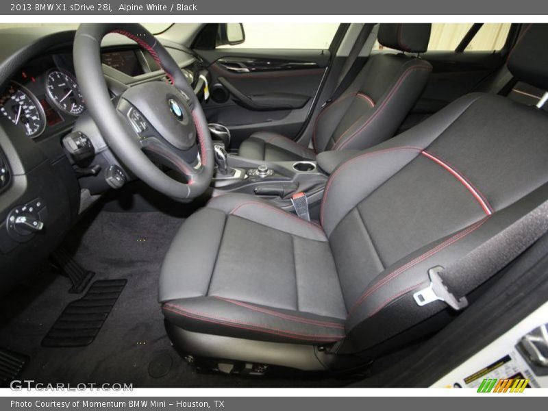 Alpine White / Black 2013 BMW X1 sDrive 28i
