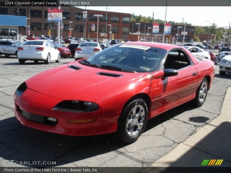 Bright Red / Black 1994 Chevrolet Camaro Coupe