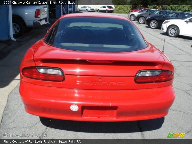 Bright Red / Black 1994 Chevrolet Camaro Coupe