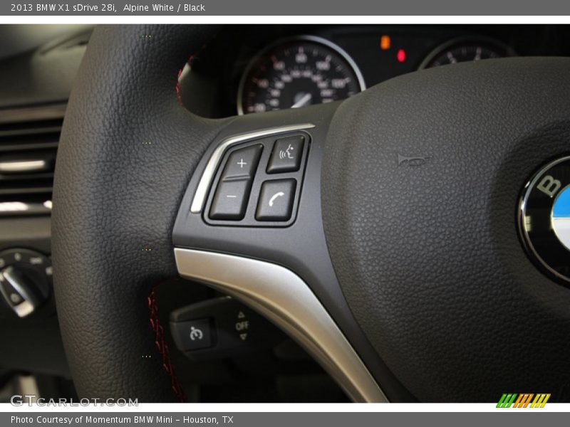 Alpine White / Black 2013 BMW X1 sDrive 28i