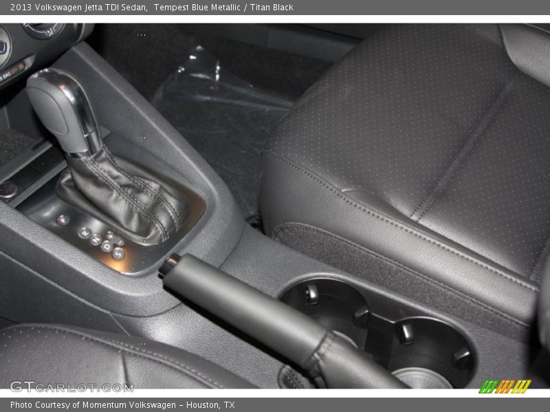 Tempest Blue Metallic / Titan Black 2013 Volkswagen Jetta TDI Sedan