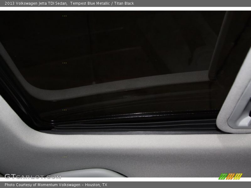 Tempest Blue Metallic / Titan Black 2013 Volkswagen Jetta TDI Sedan