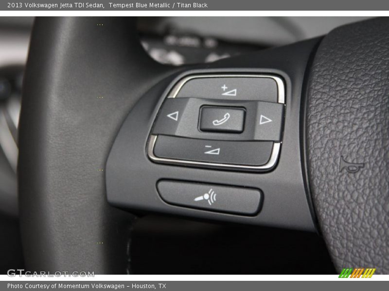 Tempest Blue Metallic / Titan Black 2013 Volkswagen Jetta TDI Sedan
