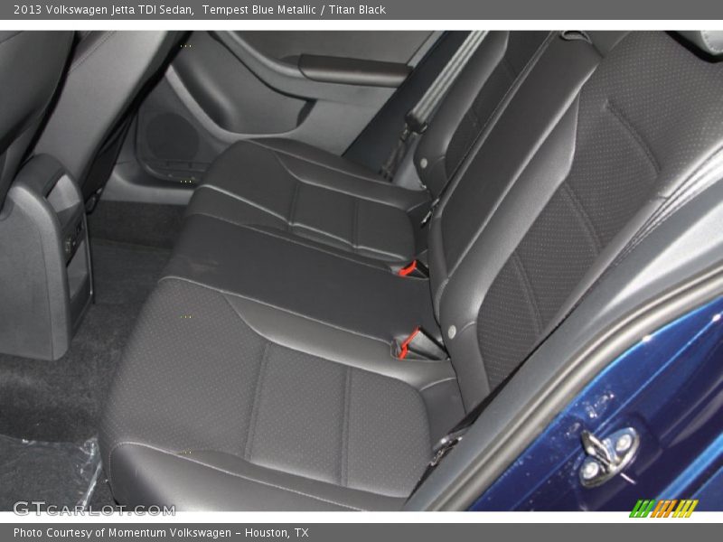 Tempest Blue Metallic / Titan Black 2013 Volkswagen Jetta TDI Sedan