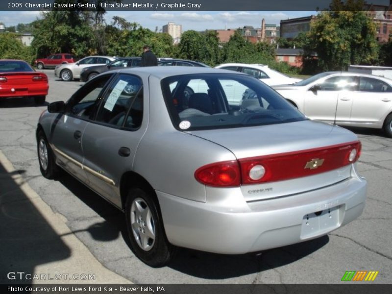 Ultra Silver Metallic / Graphite Gray 2005 Chevrolet Cavalier Sedan