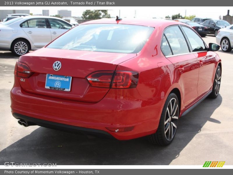 Tornado Red / Titan Black 2013 Volkswagen Jetta GLI Autobahn