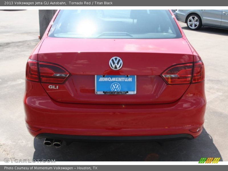 Tornado Red / Titan Black 2013 Volkswagen Jetta GLI Autobahn