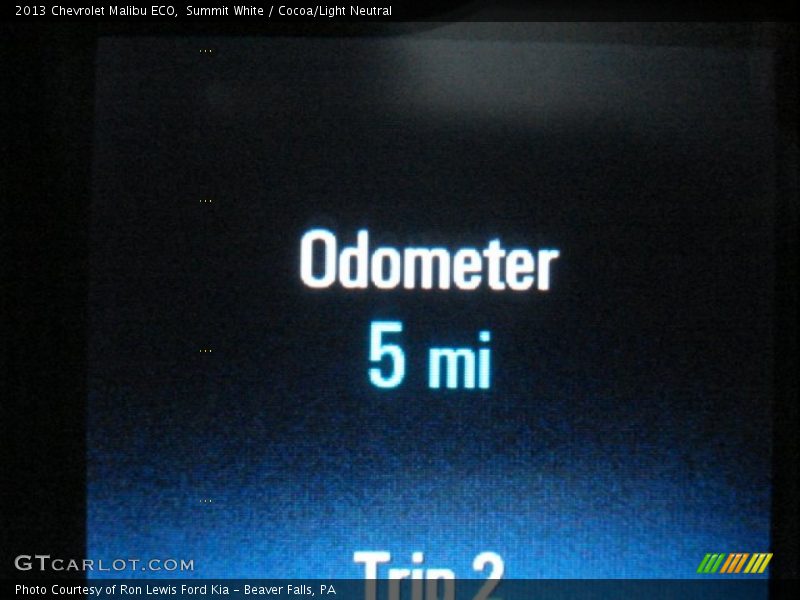 Summit White / Cocoa/Light Neutral 2013 Chevrolet Malibu ECO