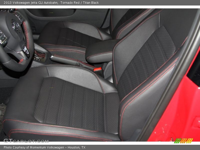 Tornado Red / Titan Black 2013 Volkswagen Jetta GLI Autobahn
