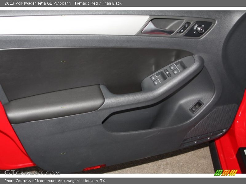 Tornado Red / Titan Black 2013 Volkswagen Jetta GLI Autobahn