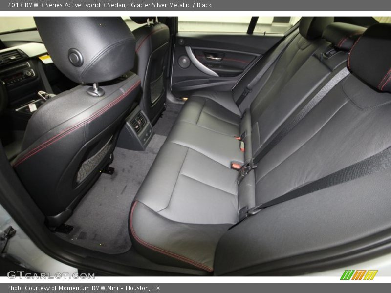 Rear Seat of 2013 3 Series ActiveHybrid 3 Sedan