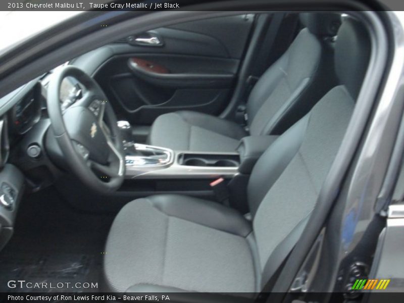 Taupe Gray Metallic / Jet Black 2013 Chevrolet Malibu LT