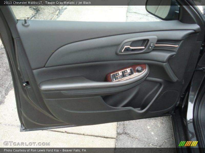 Taupe Gray Metallic / Jet Black 2013 Chevrolet Malibu LT
